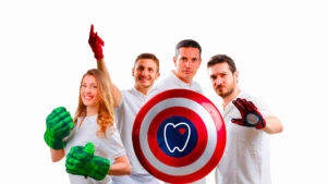 studio dentistico per bambini con ambiente accogliente